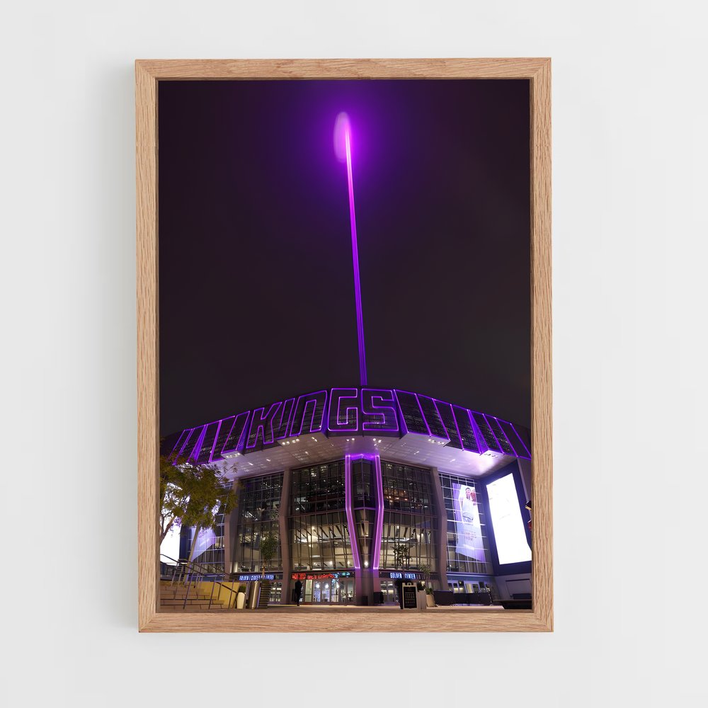 Poster Purple Arena – affiche Basketball (vue 4)